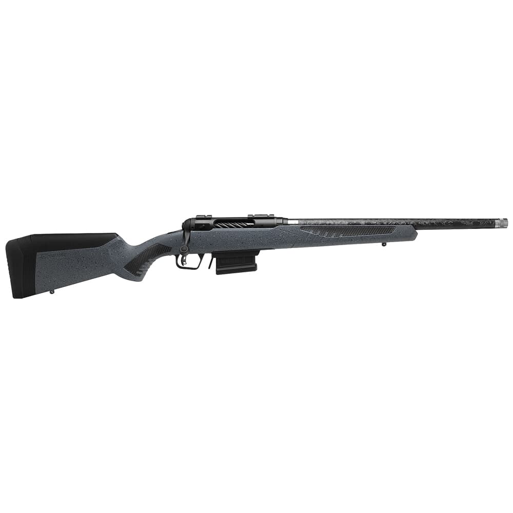 Savage Arms 110 Carbon Predator .300 BLK 18" 1:8" 5/8x24 Bbl Gray Granite BA Rifle w/(1) 4rd AICS Mag 57937