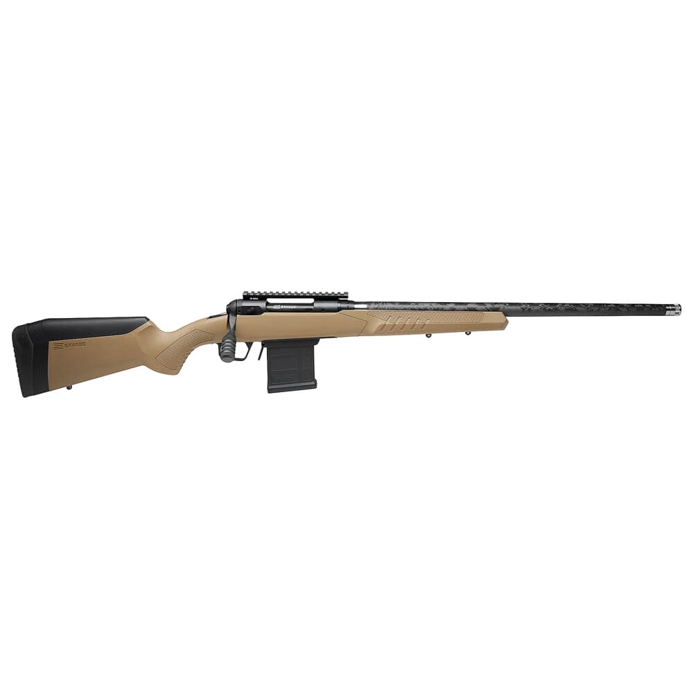 Savage Arms 110 Carbon Tactical FDE 6.5 Creedmoor 22" 1:8" 5/8x24 Bbl FDE BA Rifle w/(1) 10rd AICS Mag 57942