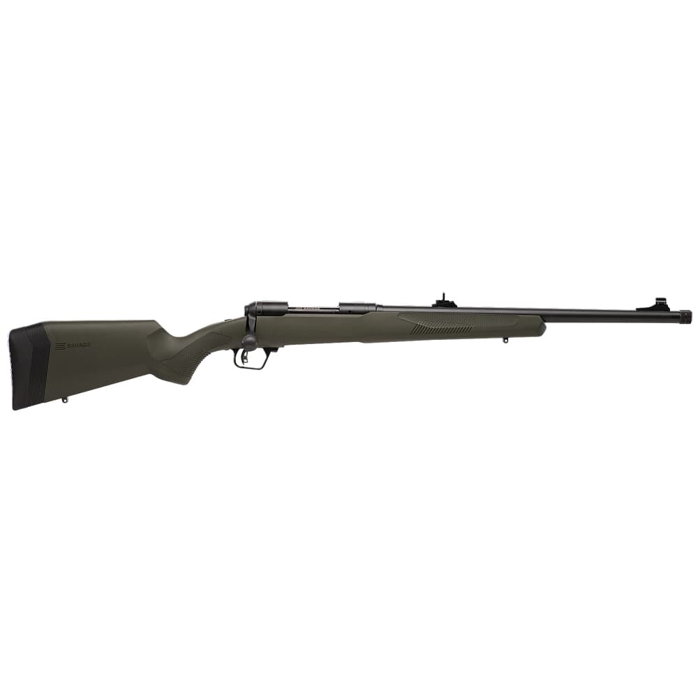 Savage Arms 110 Hog Hunter 400 Legend 18&quot; 1:16&quot; 11/16x24 Bbl OD Green/Black BA Rifle w/(1) 3rd Mag 58133