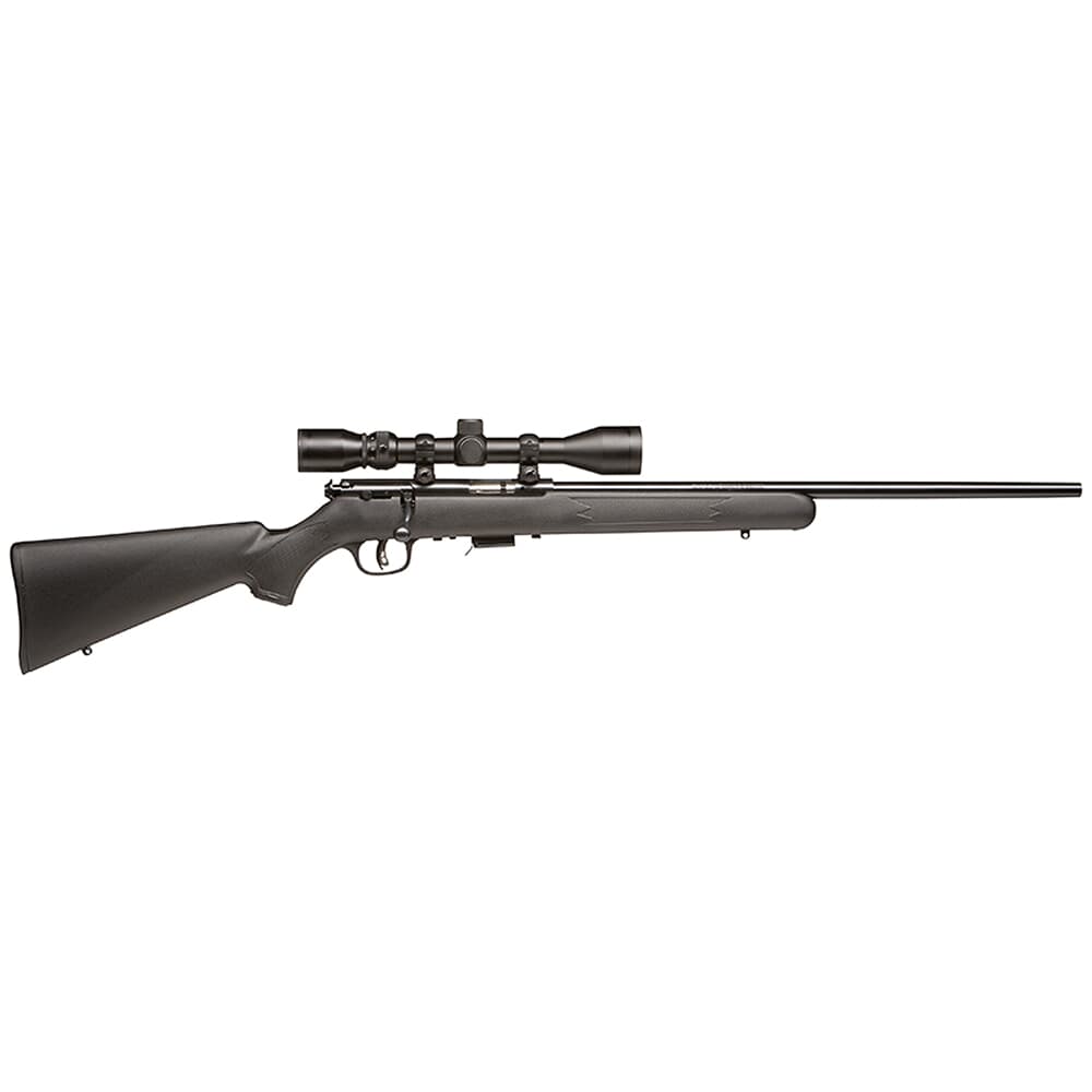 Savage Arms 93 FXP .22 WMR 21&quot; 1:16&quot; Bbl Black Bolt Rifle w/Bushnell 3-9x40mm Scope &amp; (1) 5rd Mag 91806