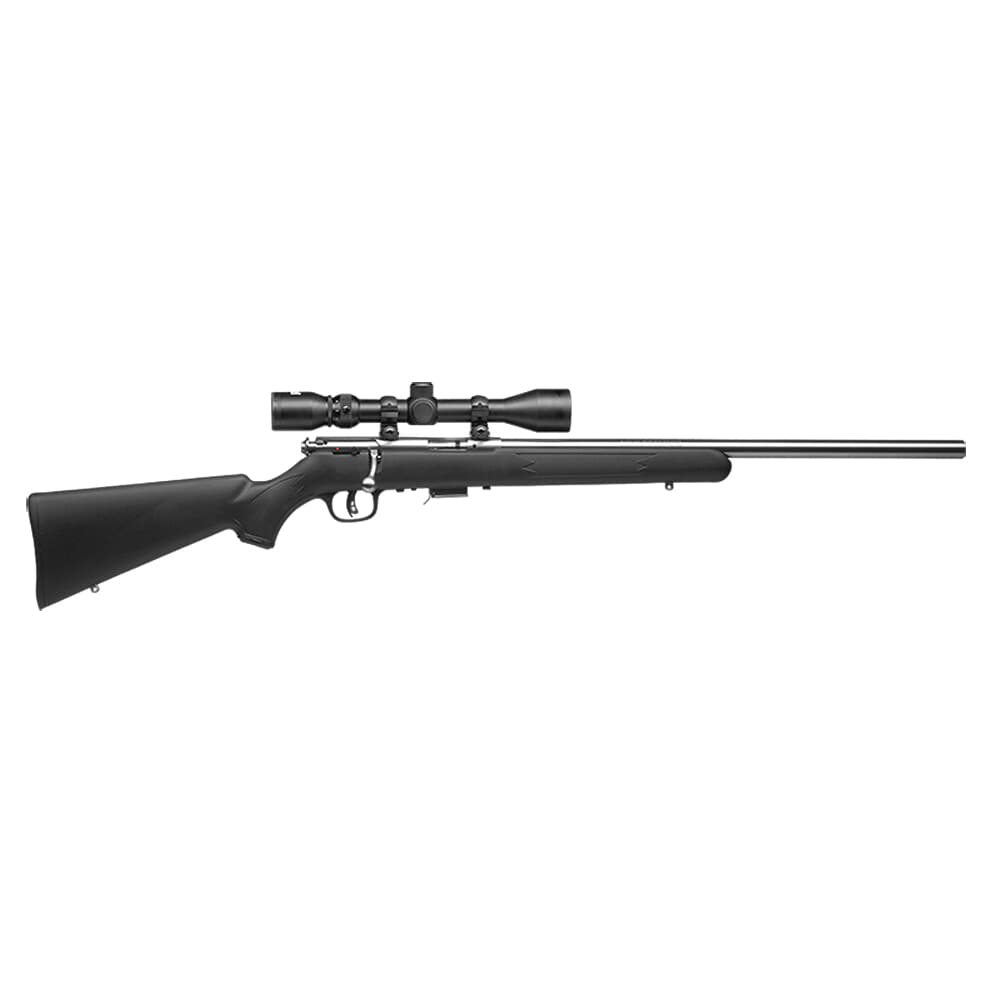 Savage Arms 93 FVSS XP .22 WMR 21&quot; 1:16&quot; Bbl Black/Stainless Bolt Rifle w/Bushnell 3-9x40mm Scope &amp; (1) 5rd Mag 95200
