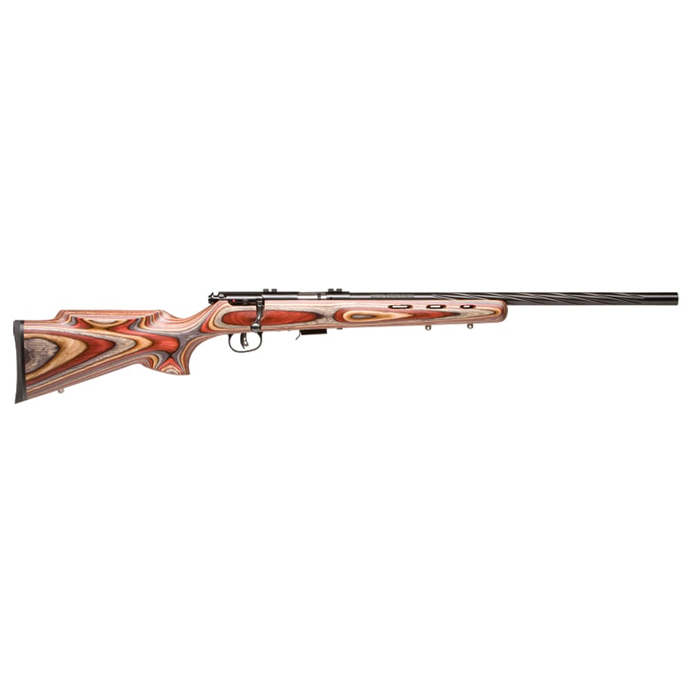 Savage Arms 93R17 BRJ .17 HMR 21&quot; 1:9&quot; Bbl BA Rifle w/(1) 5rd Mag &amp; Royal Jacaranda Laminate Stock 96770