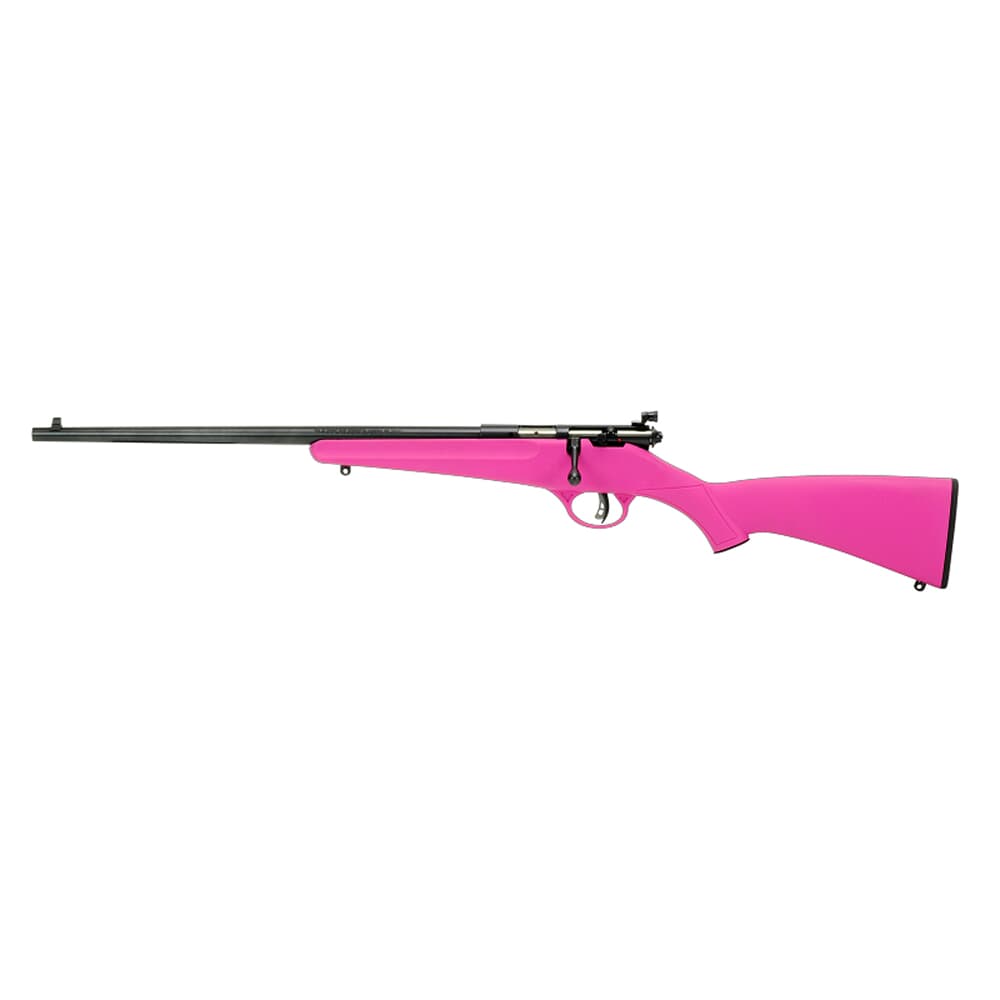 Savage Arms Rascal LH .22 LR 16.125&quot; 1:16&quot; Bbl Pink Left Hand BA Single-Shot Rifle 13844