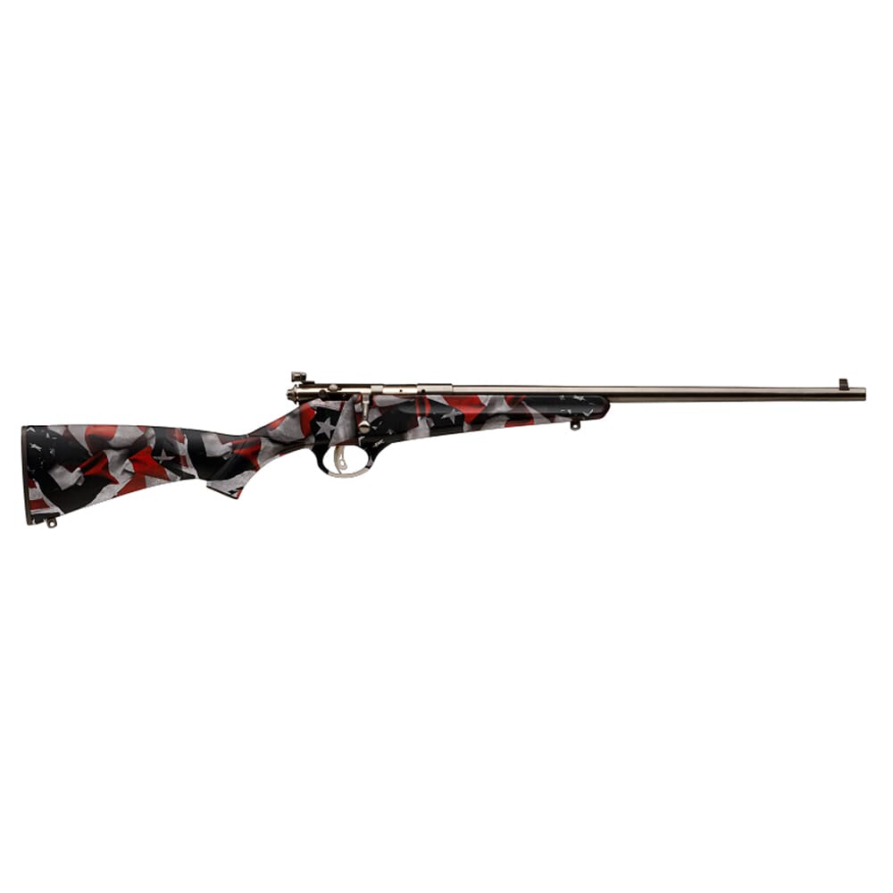 Savage Arms Rascal .22 LR 16.13&quot; 1:16&quot; Bbl One Nation Vintage BA Single-Shot Rifle 13801