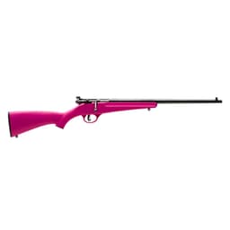 Savage Arms Rascal .22 LR 16.13" 1:16" Bbl Pink BA Single-Shot Rifle 13780