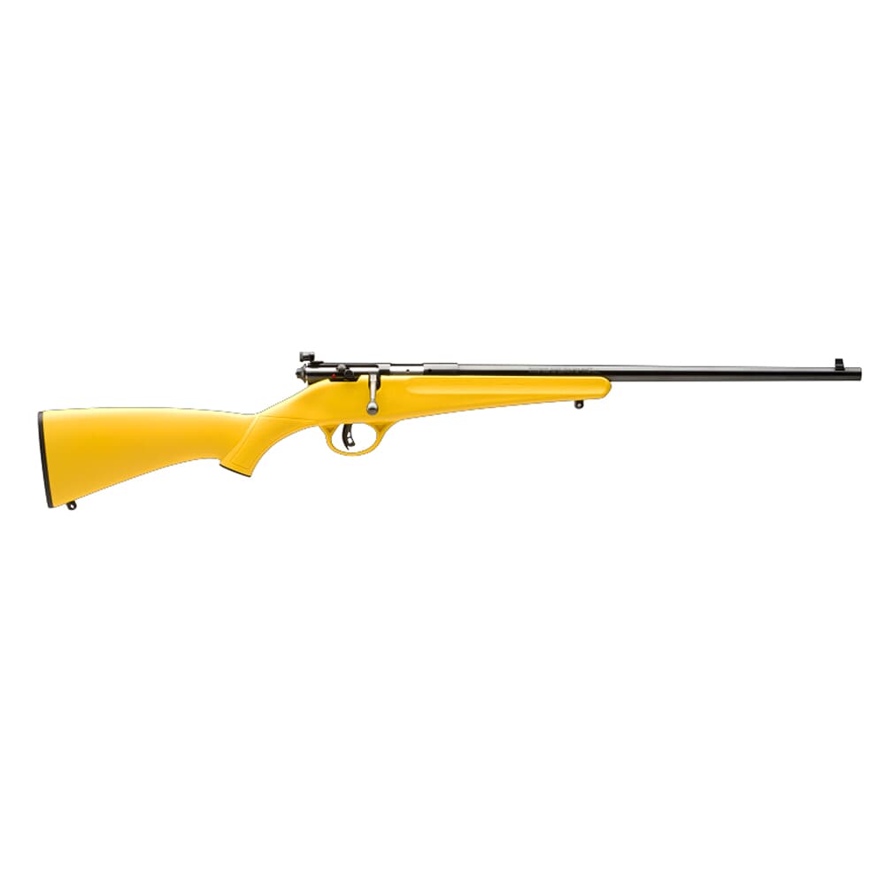 Savage Arms Rascal .22 LR 16.13&quot; 1:16&quot; Bbl Yellow BA Single-Shot Rifle 13805