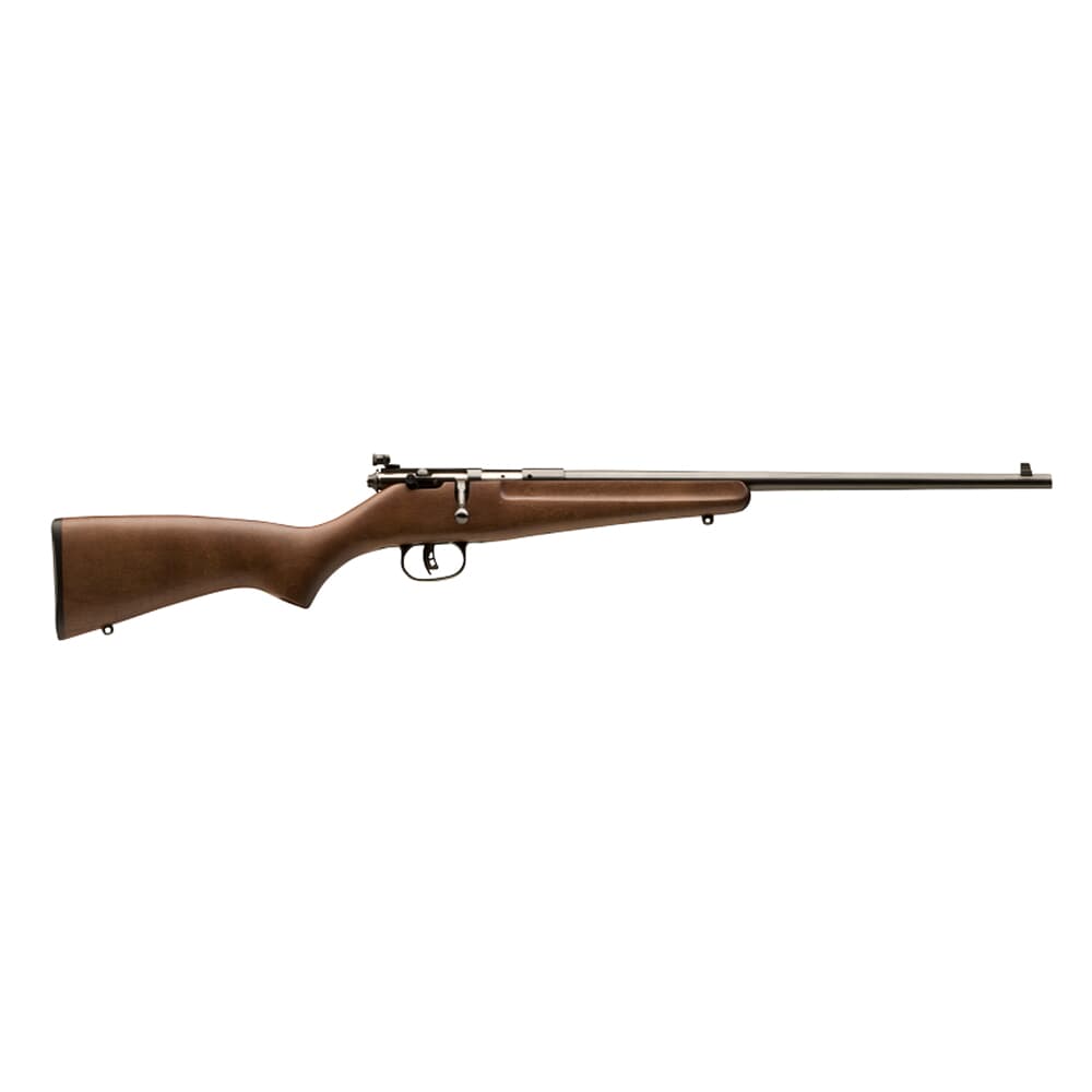 Savage Arms Rascal Hardwood .22 LR 16.13&quot; 1:16&quot; Bbl Brown Hardwood BA Single-Shot Rifle 13815
