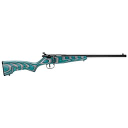 Savage Arms Rascal Minimalist .22 LR 16.13" 1:16" 1/2x28 Bbl Grey/Teal Hybrid BA Single-Shot Rifle w/Boyds Minimalist Laminate Stock 13802