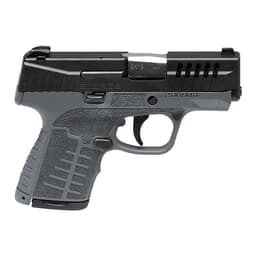 Savage Arms Stance MC9 9mm 3.2" 1:10" Bbl Gray Semi-Auto Pistol w/TruGlo Night Sights, (1) 7rd & (1) 8rd Mags 67011