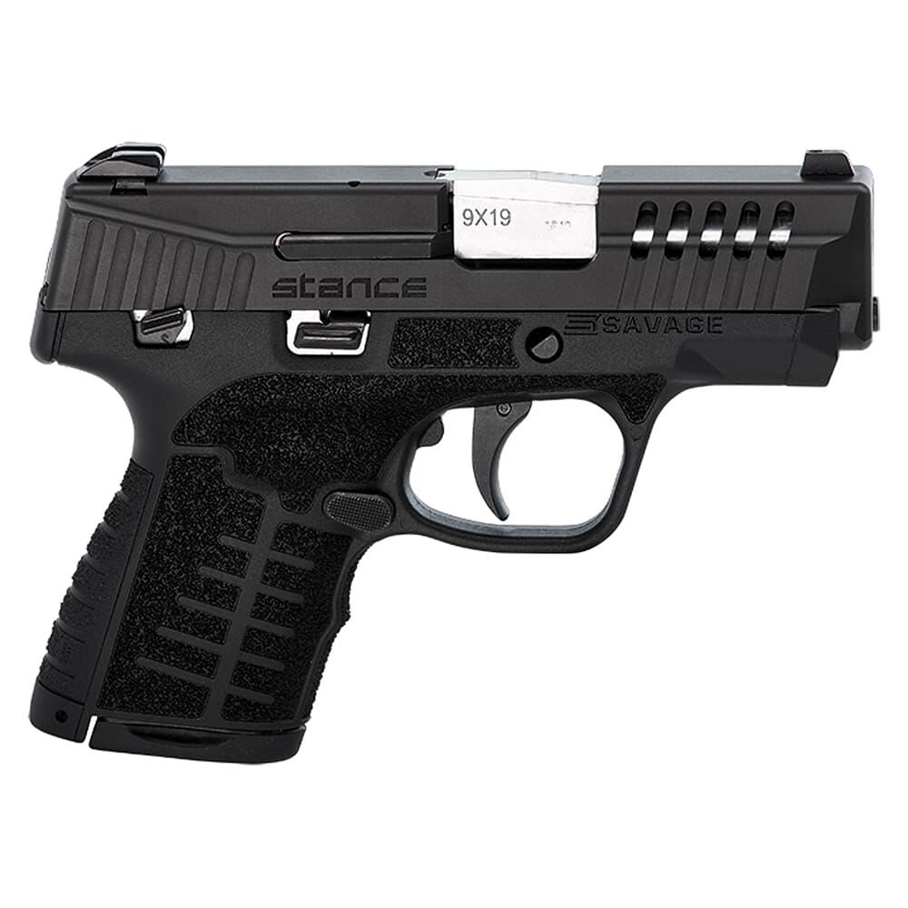 Savage Arms Stance MC9MS 9mm 3.2" 1:10" Bbl Black Semi-Auto Pistol w/(1) 7rd & (1) 10rd Mags 67034