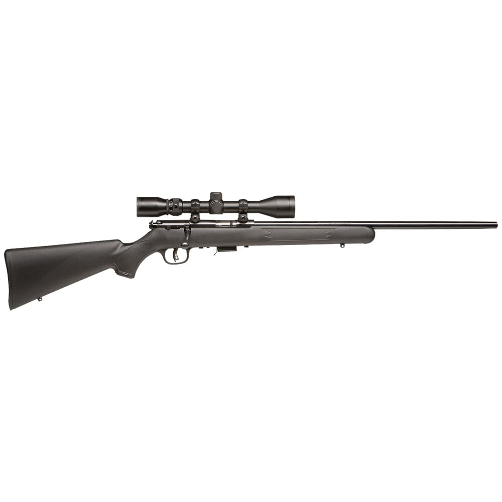 Savage Arms 93R17 FXP .17 HMR 21&quot; 1:9&quot; Blued Bbl Synthetic Bolt Action 5+1 Rifle w/3x9 Scope &amp; AccuTrigger 96209