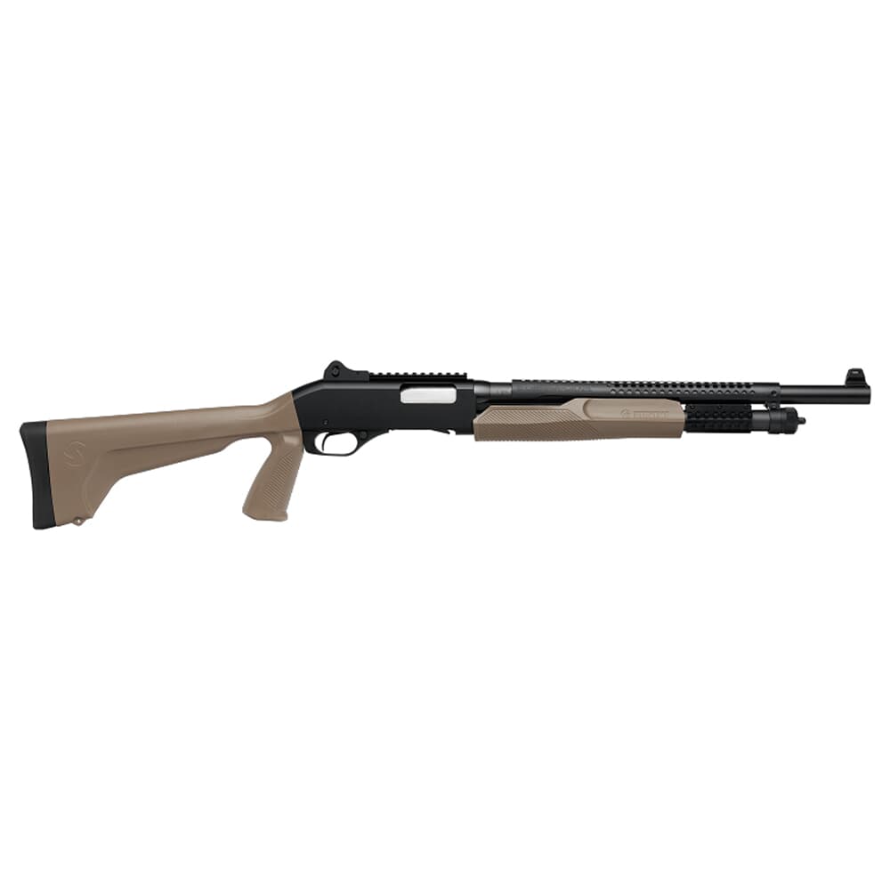 Stevens Arms 320 Tactical FDE 20ga 3&quot; 18.5&quot; Bbl Flat Dark Earth Pump-Action Shotgun 19469