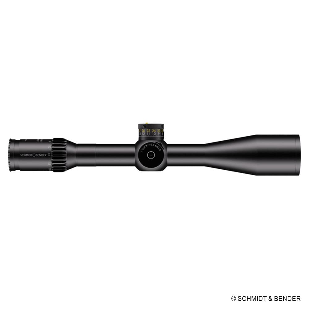 Schmidt Bender PM II 5-45x56 High Power DT II+ MTC LT / ST II ZC LT LRR-Mil .1 mrad Riflescope 666-911-41C-L7-I5