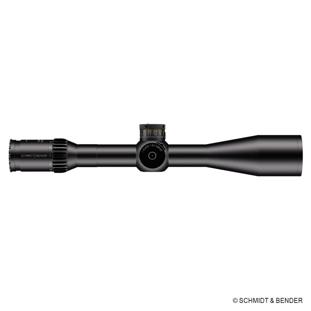 Schmidt Bender PM II 5-45x56 High Power DT II+ GRID .1 mrad Riflescope 666-911-422-L7-I5