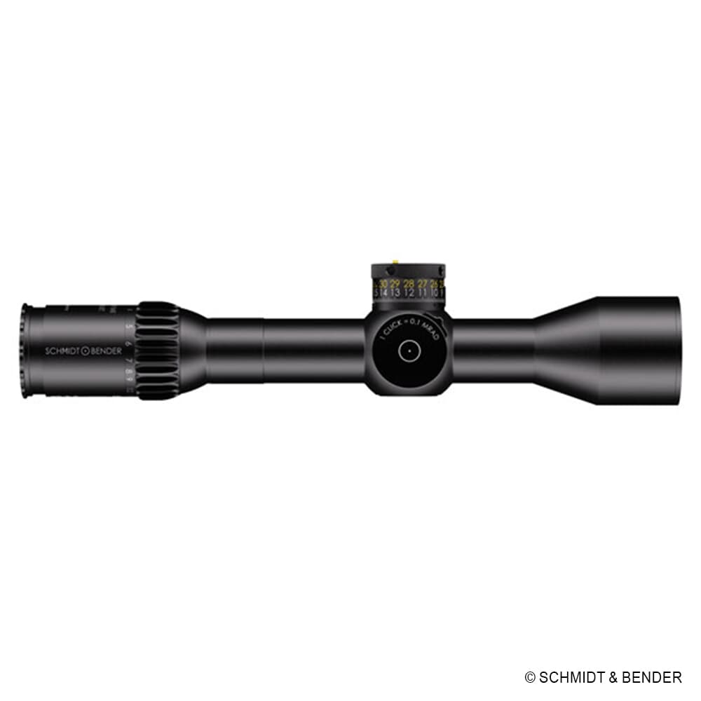 Schmidt Bender PM II 3-20x50 Ultra Short DT II+ MTC LT / ST II ZC LT GRID .1 mrad Riflescope 667-911-422-M2-I5