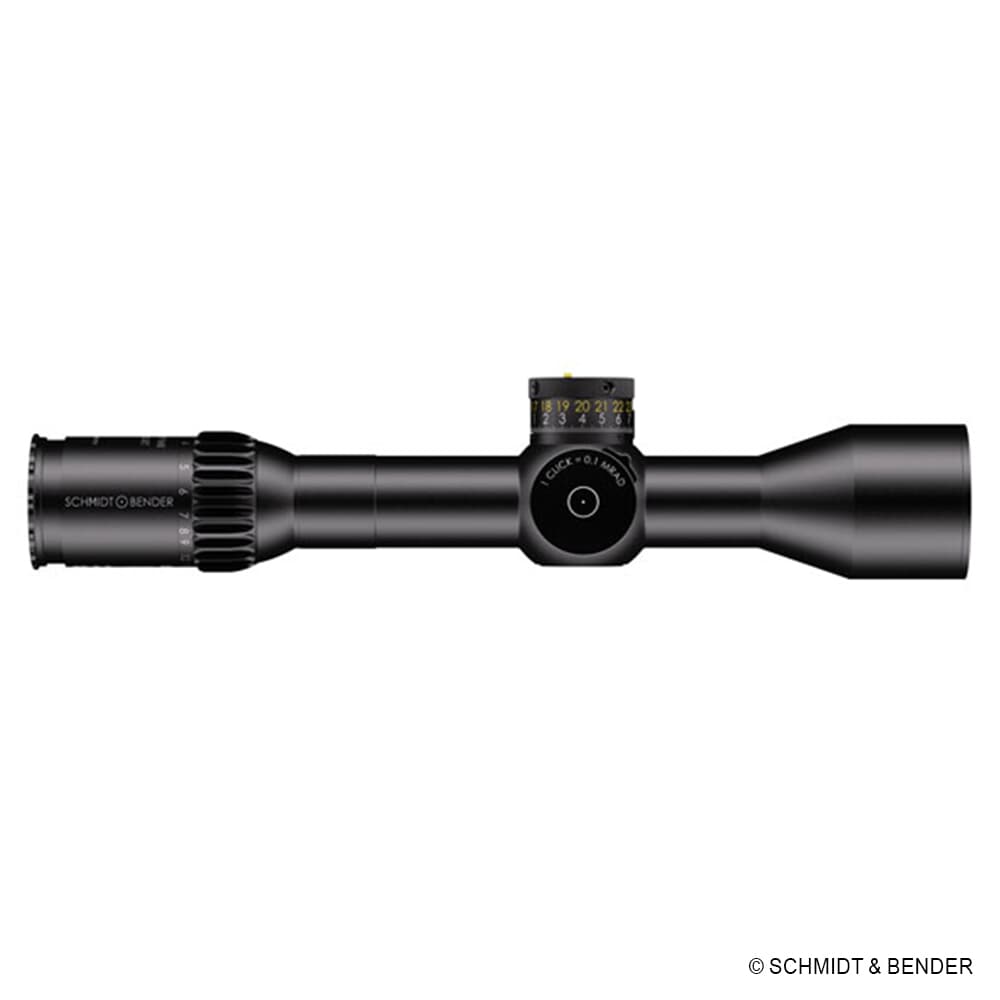 Schmidt Bender PM II 3-20x50 Ultra Short DT II+ CW Riflescope GRID .1 mrad 667-911-422-M3-I6