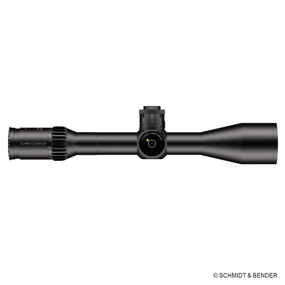 Schmidt Bender 3-27x56 PM II High Power FFP Tremor3 MT II MTC LT / DT II+ ZC LT 0.5 cm/100 m ccw Black Riflescope 669-911-532-I5-H5
