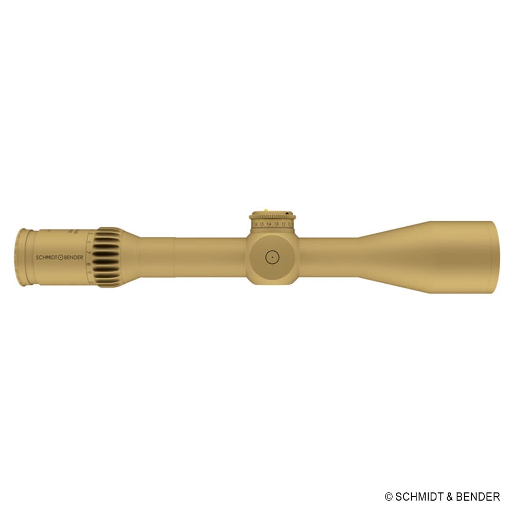 Schmidt Bender 3-27x56mm PM II High Power LP GR2ID 1cm ccw DT35 MTC LT / ST ZC CT RAL8000 Riflescope 669-945-422-F1-E8