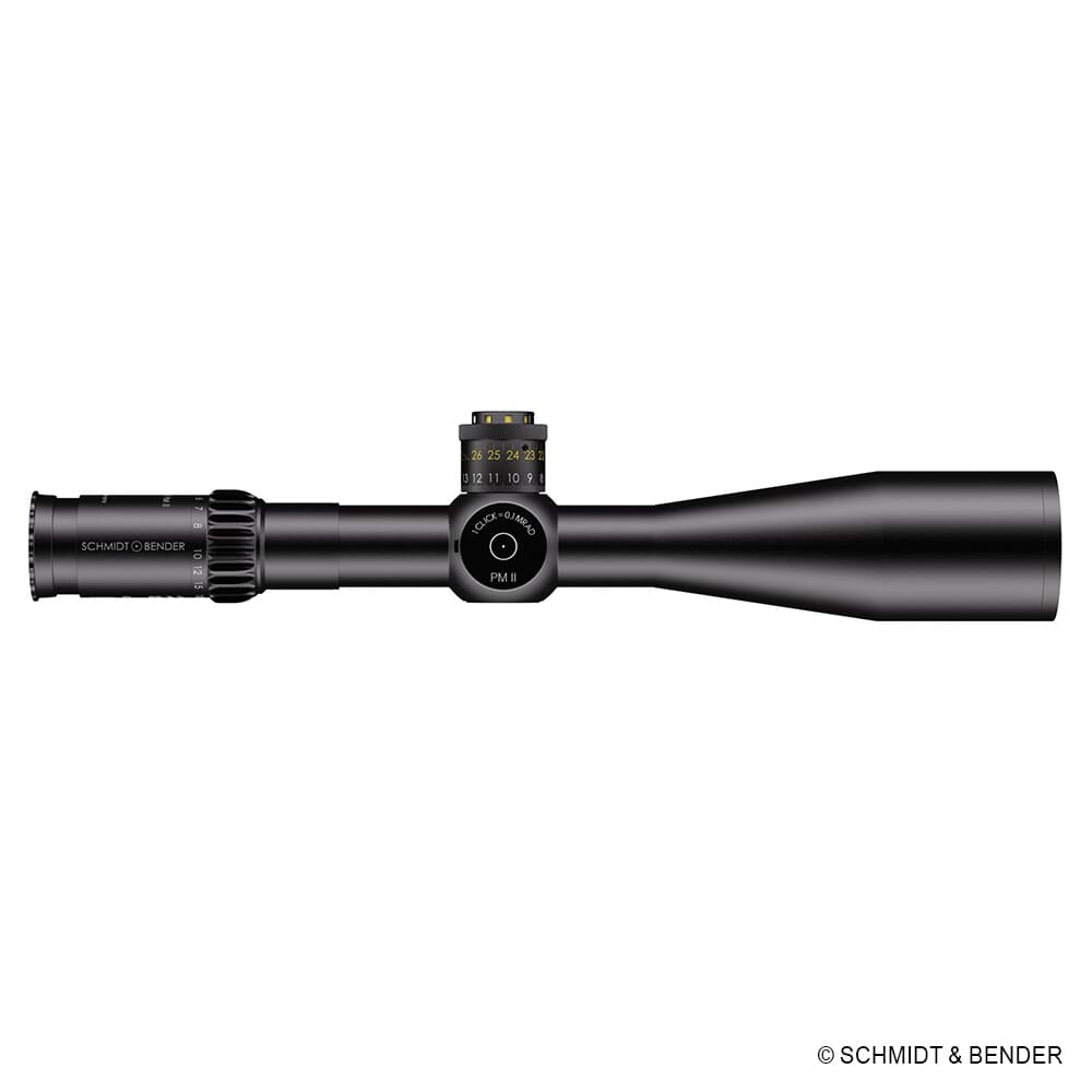 Schmidt Bender 5-25x56mm PM II LP P5FL 1cm ccw DT / ST Riflescope 689-911-622-90-68