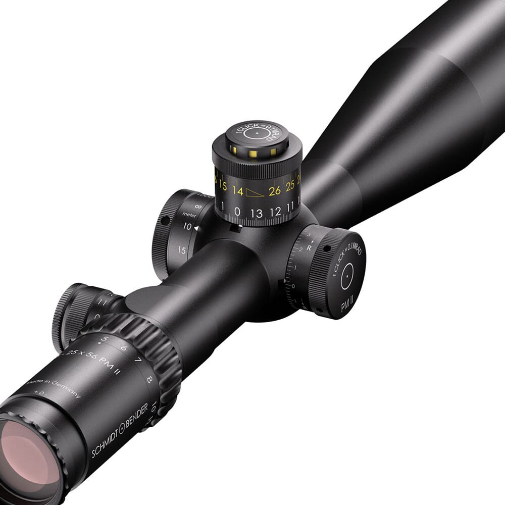 Schmidt Bender 5-25x56mm PM II LP MSR2 1cm ccw DT / ST Riflescope-img-2