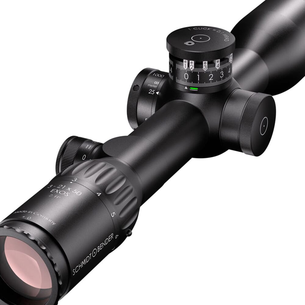 Schmidt Bender 3-21x50mm Exos LP 2.BE D7 1cm cw ST II-B LT/ST