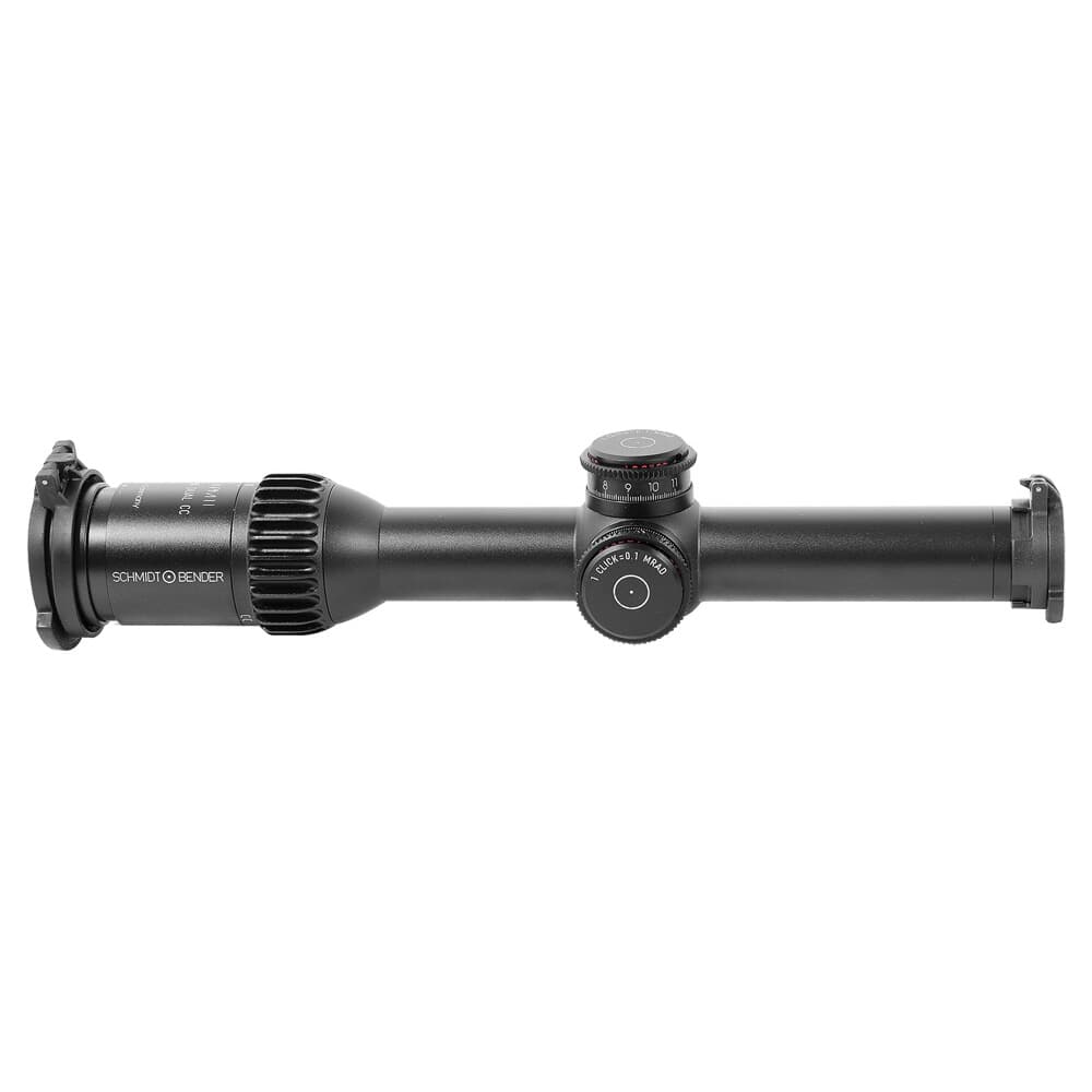 Schmidt Bender 1-8x24 PM II ShortDot Dual CC MDR-T6 ST LT MTC / ST LT ZC 0.1 mrad cw Black Riflescope 683-811-43E-K1-H1