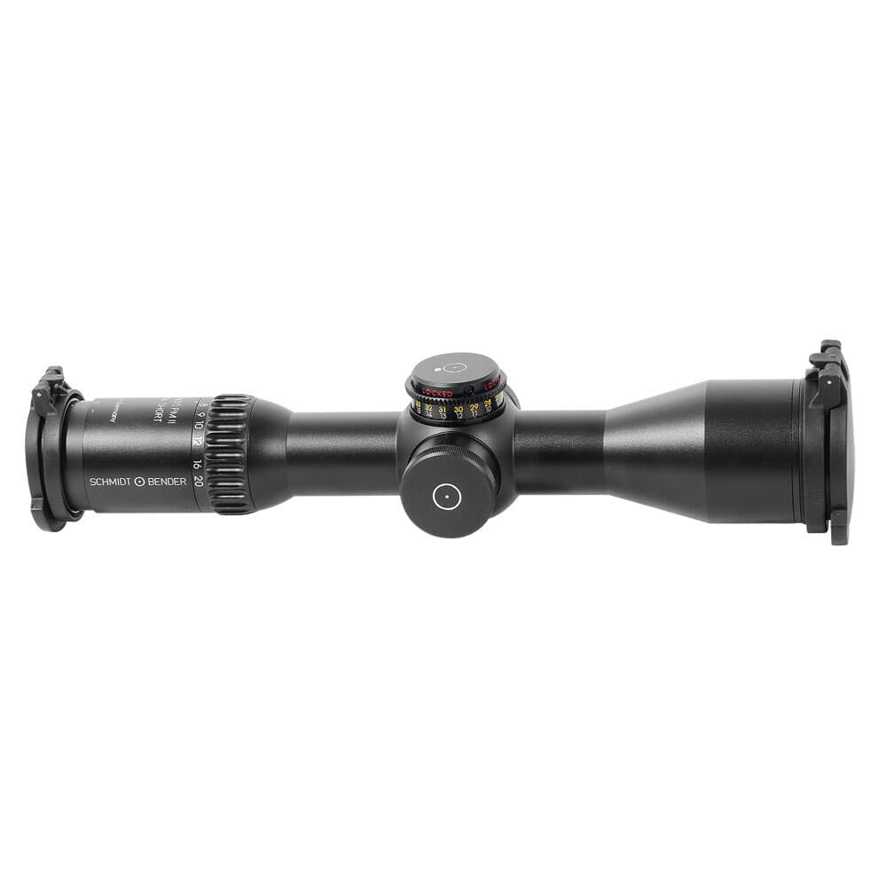 Schmidt Bender PMII 5-20x50 P LT MTC/CT DT P4Fine FFP 1cm CCW Black 873-911-962-F1-B6