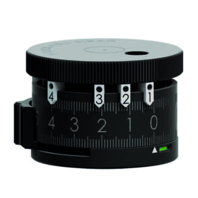 Schmidt Bender Spare Elevation Drum for 3-21 EXOS CCW ST II-B Turret w/6 Indicators 710-304-130