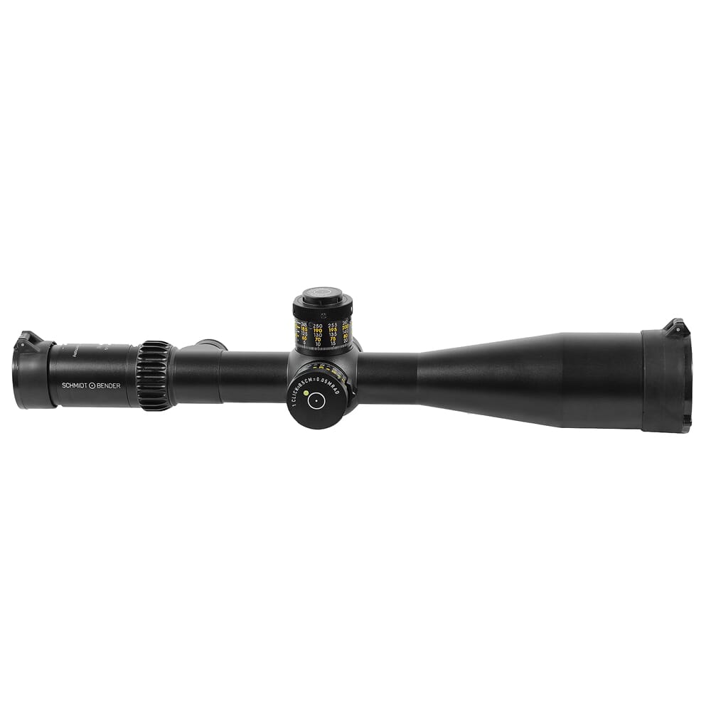 Schmidt Bender PM II 5-25x56 LP LRR-MIL 1/2cm cw MT II MTC LT / DT II+ ZC Black Riflescope 677-911-41C-I2-H6