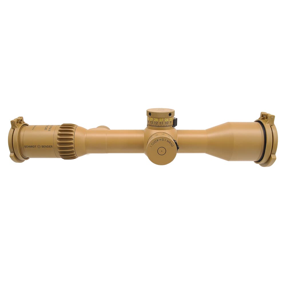 Schmidt Bender PM II 3-20x50 Ultra Short DT II+ MSR2 .1 mrad RAL 8000 Riflescope 667-945-822-M2-I5