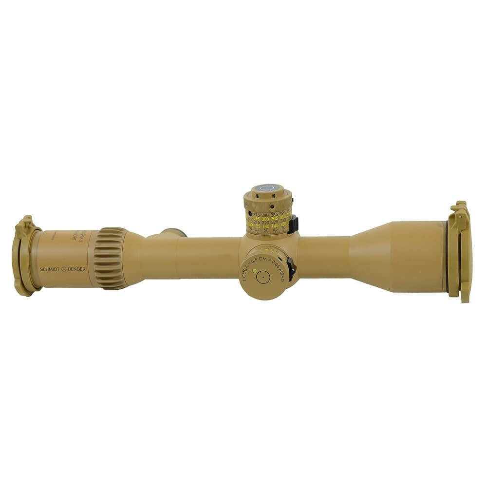 Schmidt Bender 3-20x50 PM II Ultra Short LP P4FL 1/2cm cw MT II MTC LT / DT II+ ZC LT RAL8000 Riflescope 667-945-972-I6-H6
