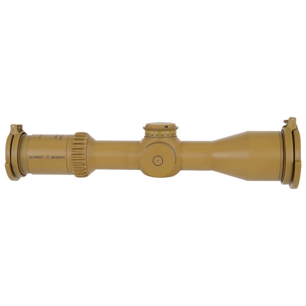 Schmidt Bender 5-20x50mm PM II Ultra Short LPI MSR2 1cm ccw DT35 MTC LT / ST ZC CT RAL8000 Riflescope 173-945-862-F1-E8