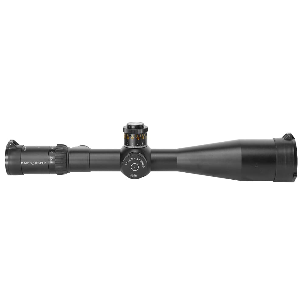Schmidt Bender 5-25x56 PM II LP TReMoR3 1cm cw DT / ST Riflescope 677-911-552-94-67 USED ring marks