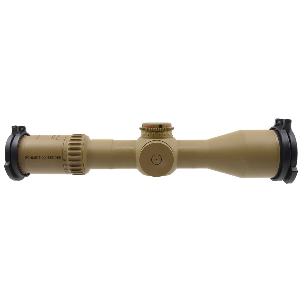 Schmidt Bender USED 5-20x50 PM II Ultra Short LP MSR2 1cm ccw DT35 MTC LT / ST ZC CT Pantone 7504M MSR2 Riflescope 673-946-862-F1-E8 - SN#406578 Lt Ring Marks & Tiny Handling Marks UA4079