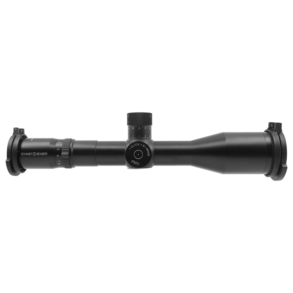 Schmidt Bender USED PM II 3-12x50 L/P Gen II Mildot MRAD MTC CCW USMC M40 Riflescope 644-911-972-89-64A38 - Like New, Small Marks on Knurling UA4103