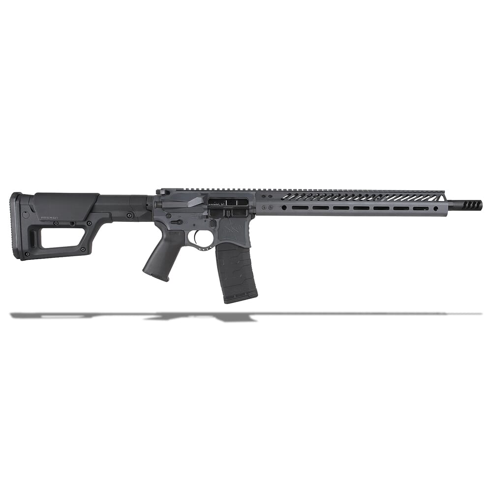Seekins Precision DMR .223 Wylde 16" 1:8" 1/2"x28 TPI Bbl Sniper Grey Rifle 0011300071-SGY