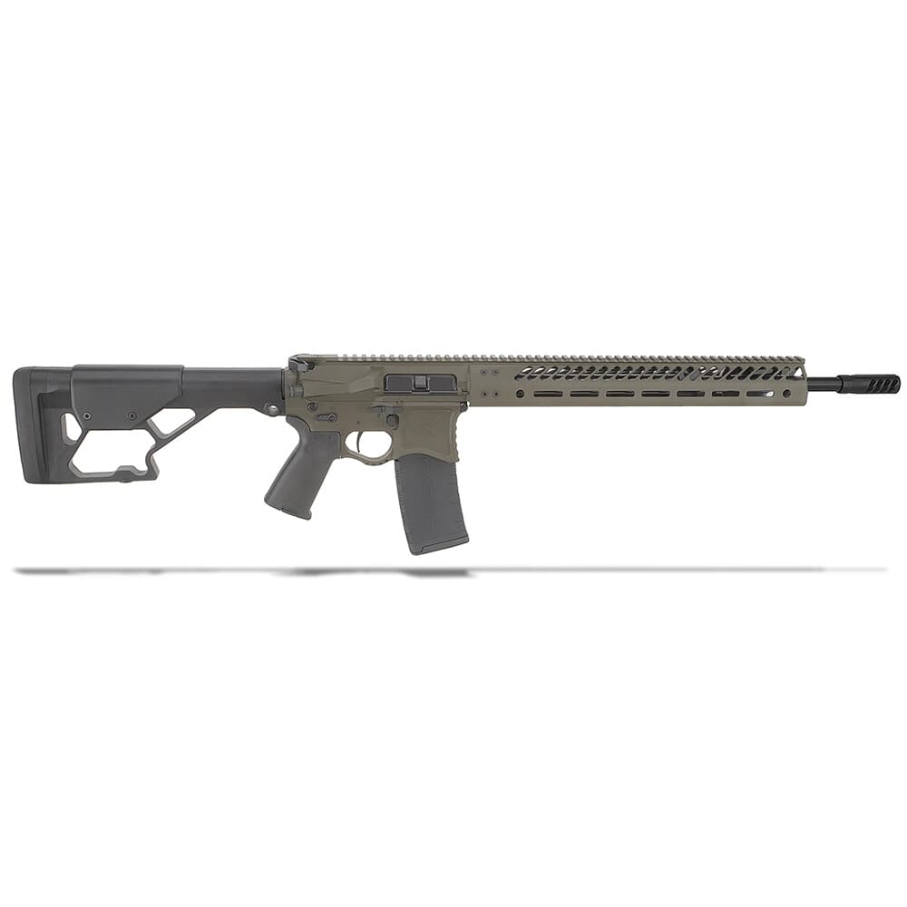 Seekins Precision DMR .223 Wylde 18" 1:8" 1/2"x28 TPI Bbl OD Green Rifle 0011300097-ODG