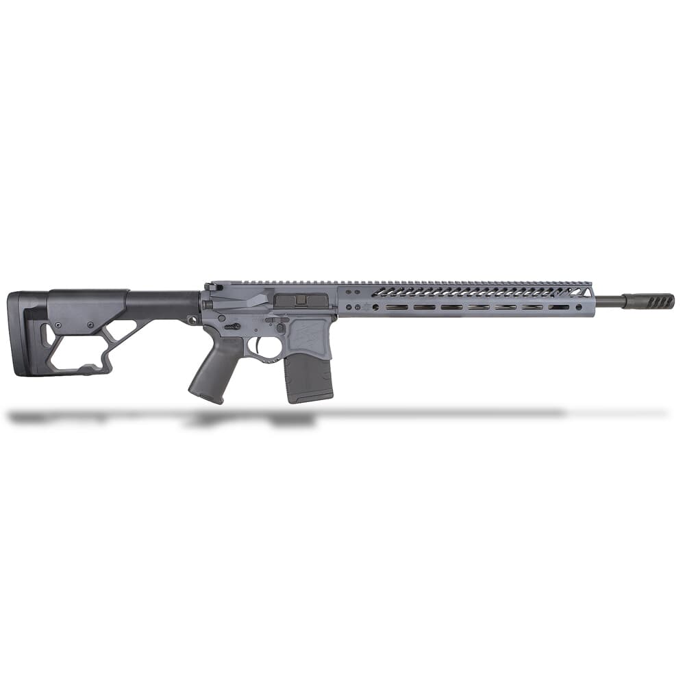 Seekins Precision DMR .223 Wylde 18" 1:8" 1/2"x28 TPI Bbl Sniper Grey Rifle 0011300097-SGY