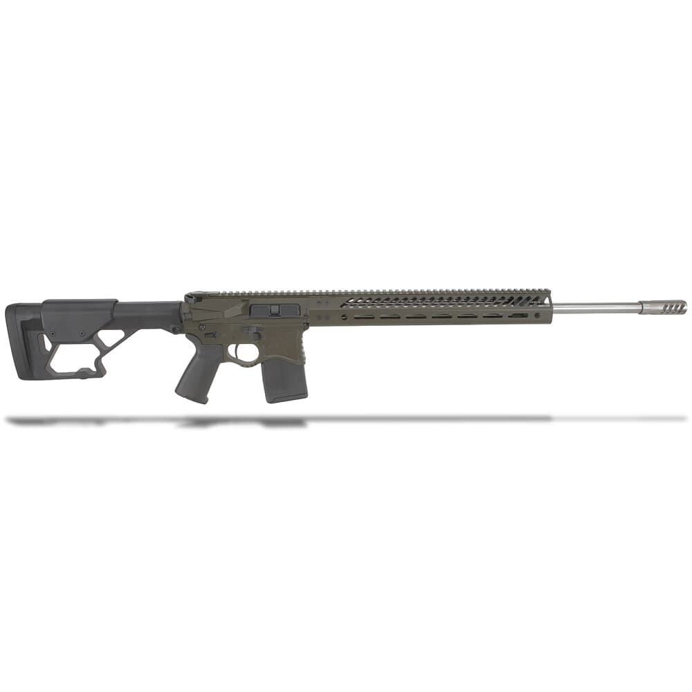 Seekins Precision DMR 6mm ARC 22" 1:8" 5/8-24 TPI Bbl OD Green Rifle 0011300095-ODG