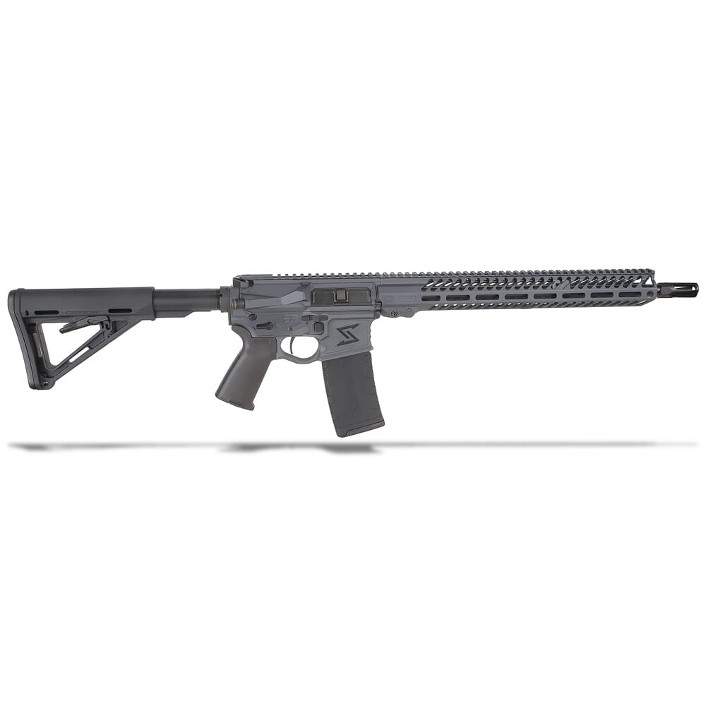 Seekins Precision NX15 .223 Wylde 16" 1:8" 1/2"x28 TPI Bbl Sniper Grey Rifle 0011300073-SGY
