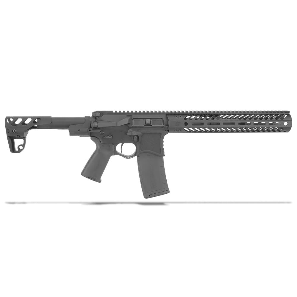 Seekins Precision SBR8 .300 Blackout 8&quot; 1:7&quot; 5/8&quot;x24 TPI Bbl Black Short Barrel Rifle w/12&quot; M-LOK Handguard 0011300041-BLK