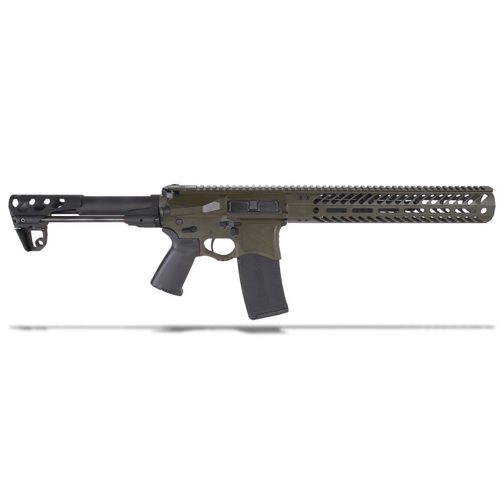 Seekins Precision SBR8 .300 Blackout 8" 1:7" 5/8"x24 TPI Bbl OD Green Short Barrel Rifle w/12" M-LOK Handguard 0011300041-ODG