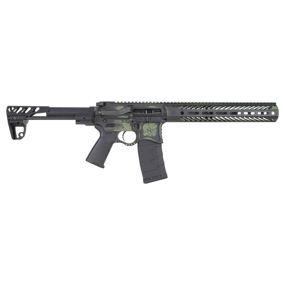 Seekins Precision SBR8 .300 Blackout 8" 1:7" 5/8"x24 TPI Bbl BW OD Green Short Barrel Rifle w/12" M-LOK Handguard 0011300041-ODGBW