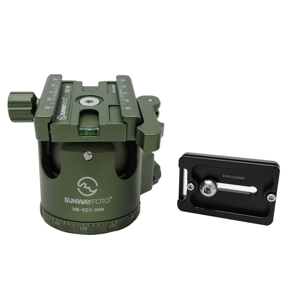 Shadow Tech Sunwayfoto GNN XB-52DL Ball Head w/DP-60R Plate XB-52-GNN
