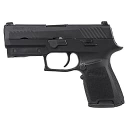 Sig Sauer P320 9mm 3.9" Nitron Black Striker Fired Contrast Sights Mod Poly Grip (2) 15rd Magazines LIMA320 Red Handgun 320C-9-B-LIMA-R