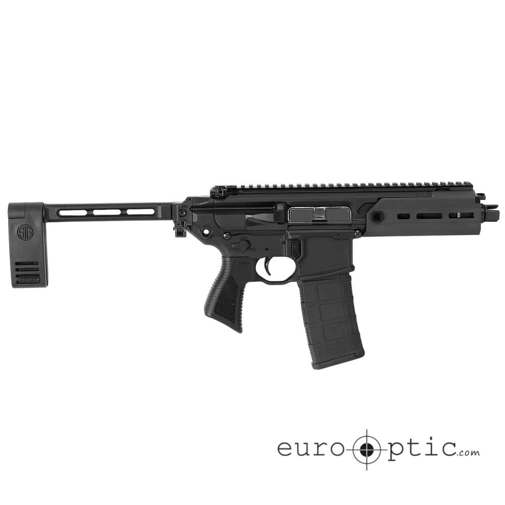 Sig Sauer SIG MCX, 5.56 Nato, Pistol, Semi, 5.5in Bbl, Pcb, Al MLOK Hg, (1) 30 Rd Mag, Rattler Pistol PMCX-5B-TAP