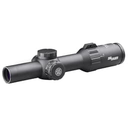 Sig Sauer TANGO4 Scope, 1-4x24mm, 30mm, FFP, 556-762 Horseshoe Illum Reticle, 0.5 MOA Adj, Black SOT41111