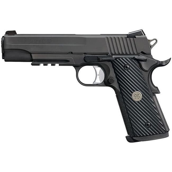 Sig Sauer 1911 10MM 5" TAC OPS SIGLITE Black 1911R-10-TACOPS