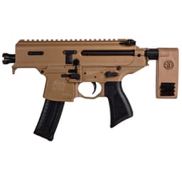 Sig Sauer SIG MPX, 9mm, Pistol, 3.5in, Pdw, Coy, Semi, Pcb, (1) 20rd Pistol PMPX-3B-CH
