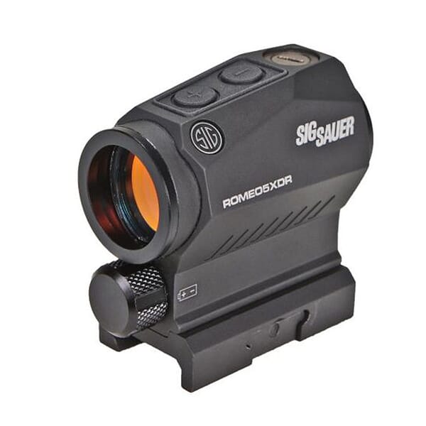 Sig Sauer ROMEO5 XDR Predator Compact Green Dot Sight, 1x20mm, 0.5 MOA Adj, Aaa, M1913, Black SOR52122